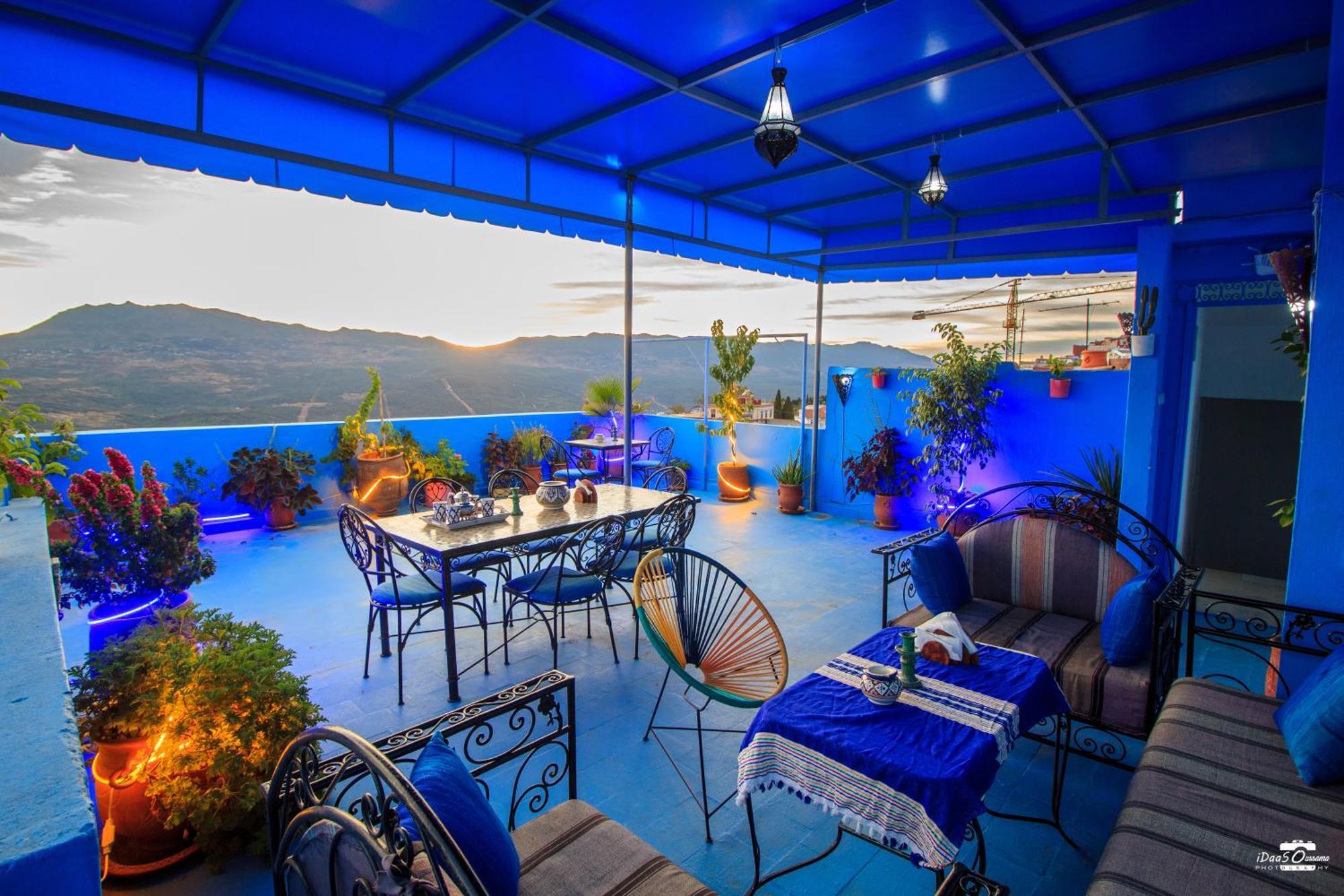 Casa Voyager 'Secret Garden Terrace' Apartment Chefchaouen Luaran gambar