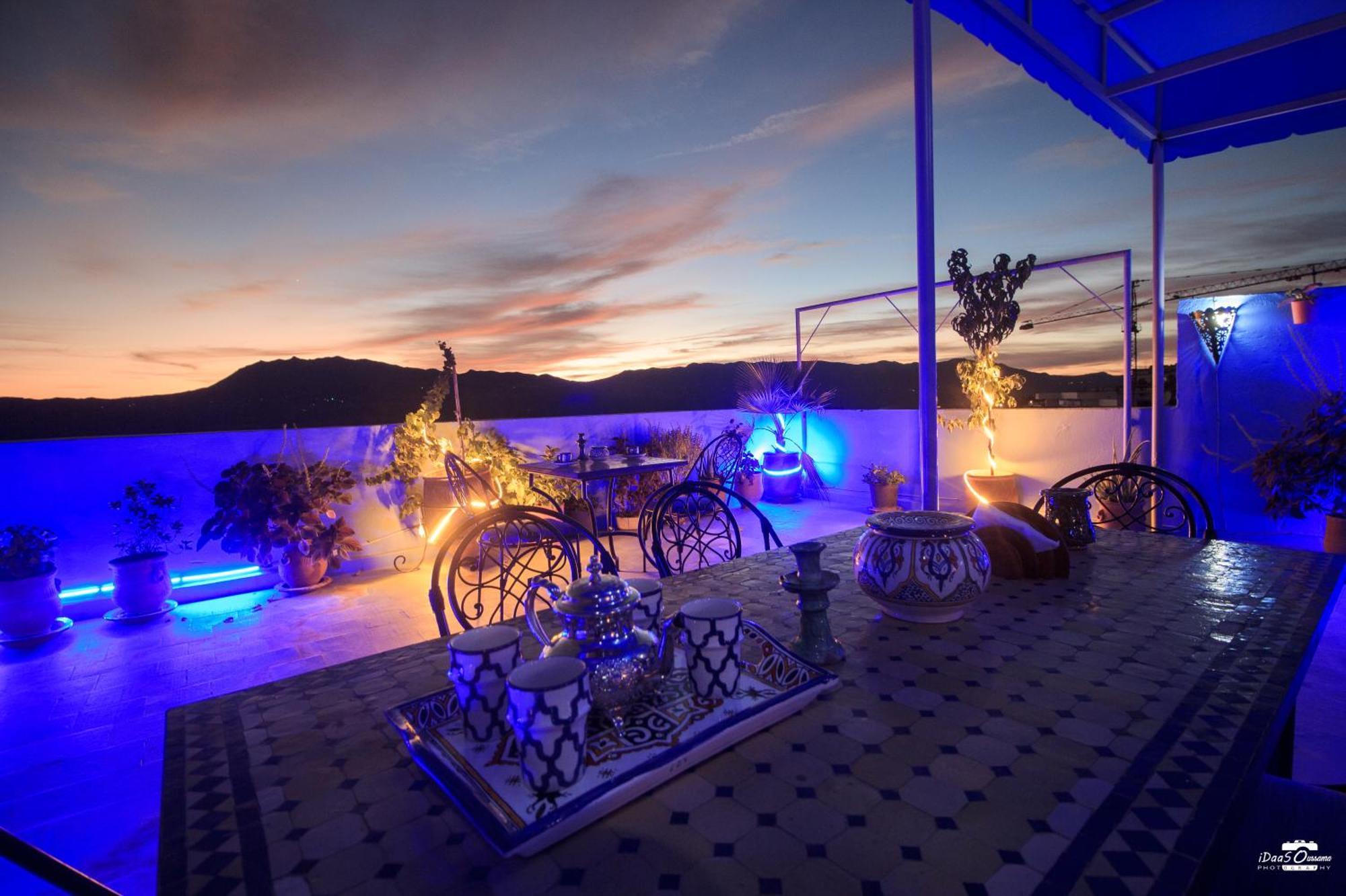 Casa Voyager 'Secret Garden Terrace' Apartment Chefchaouen Luaran gambar