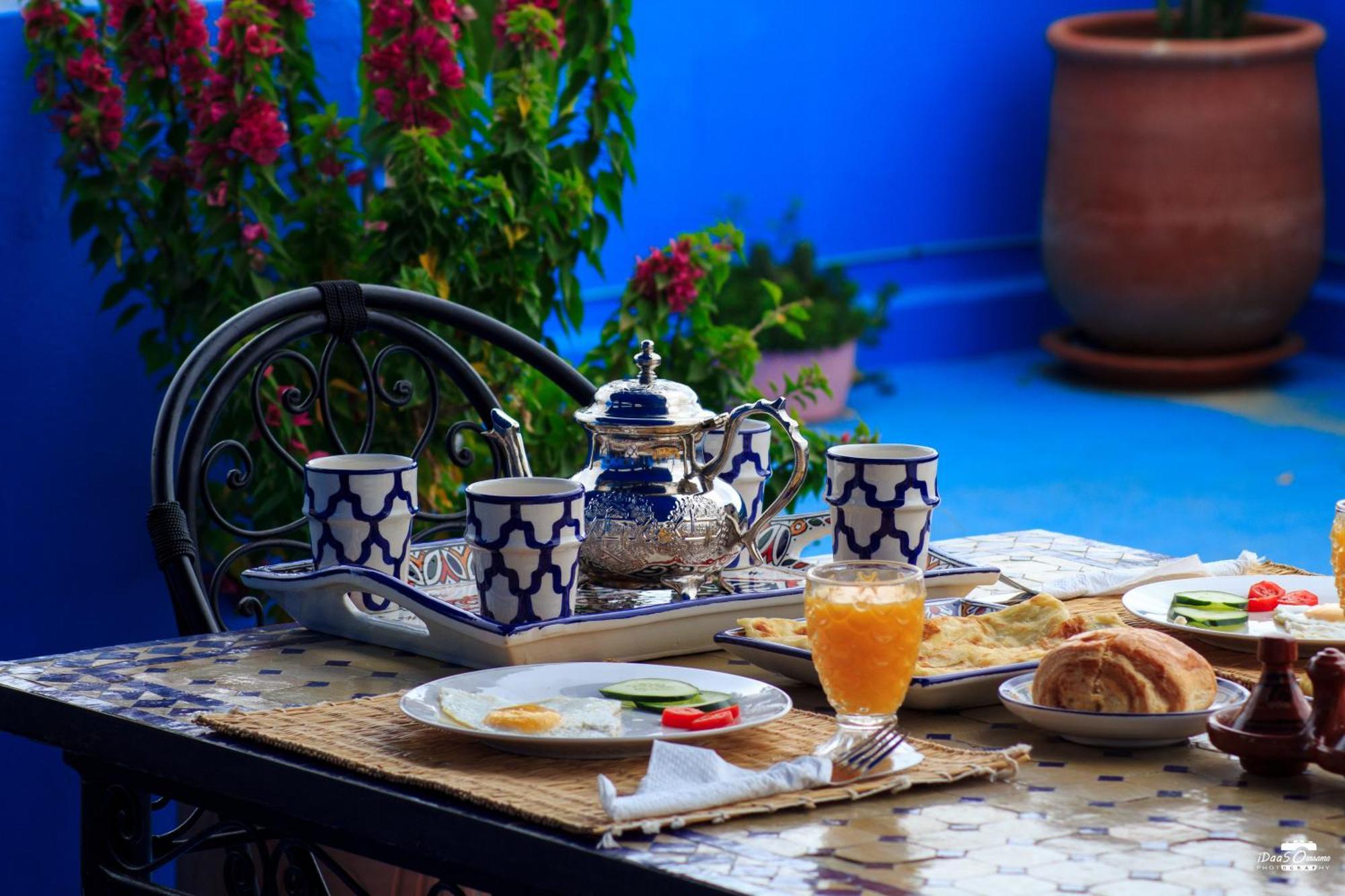 Casa Voyager 'Secret Garden Terrace' Apartment Chefchaouen Luaran gambar