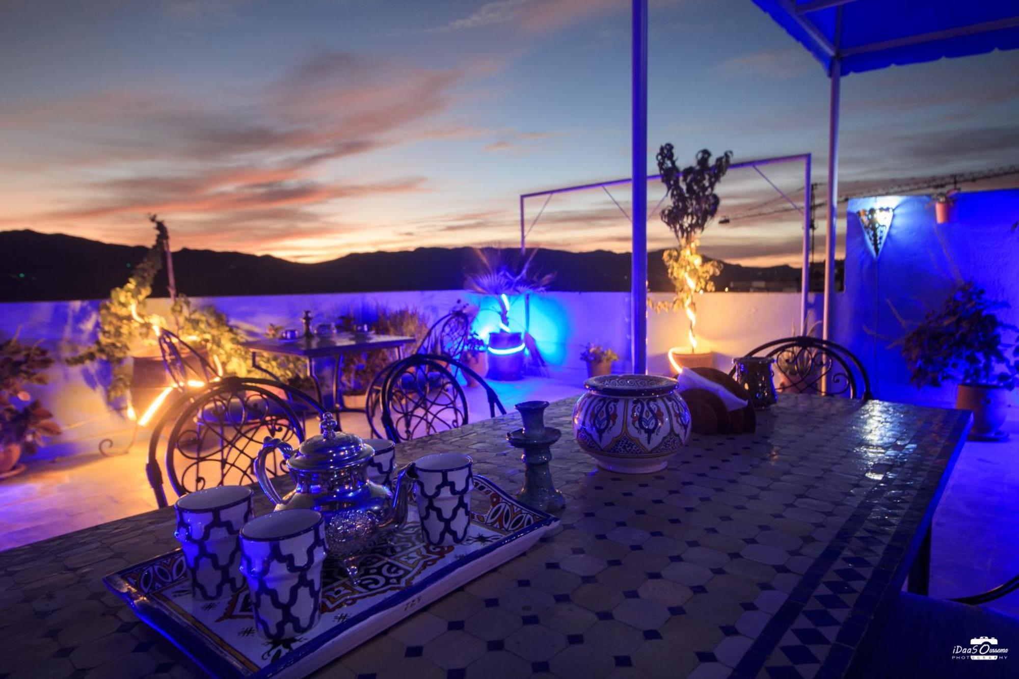 Casa Voyager 'Secret Garden Terrace' Apartment Chefchaouen Luaran gambar