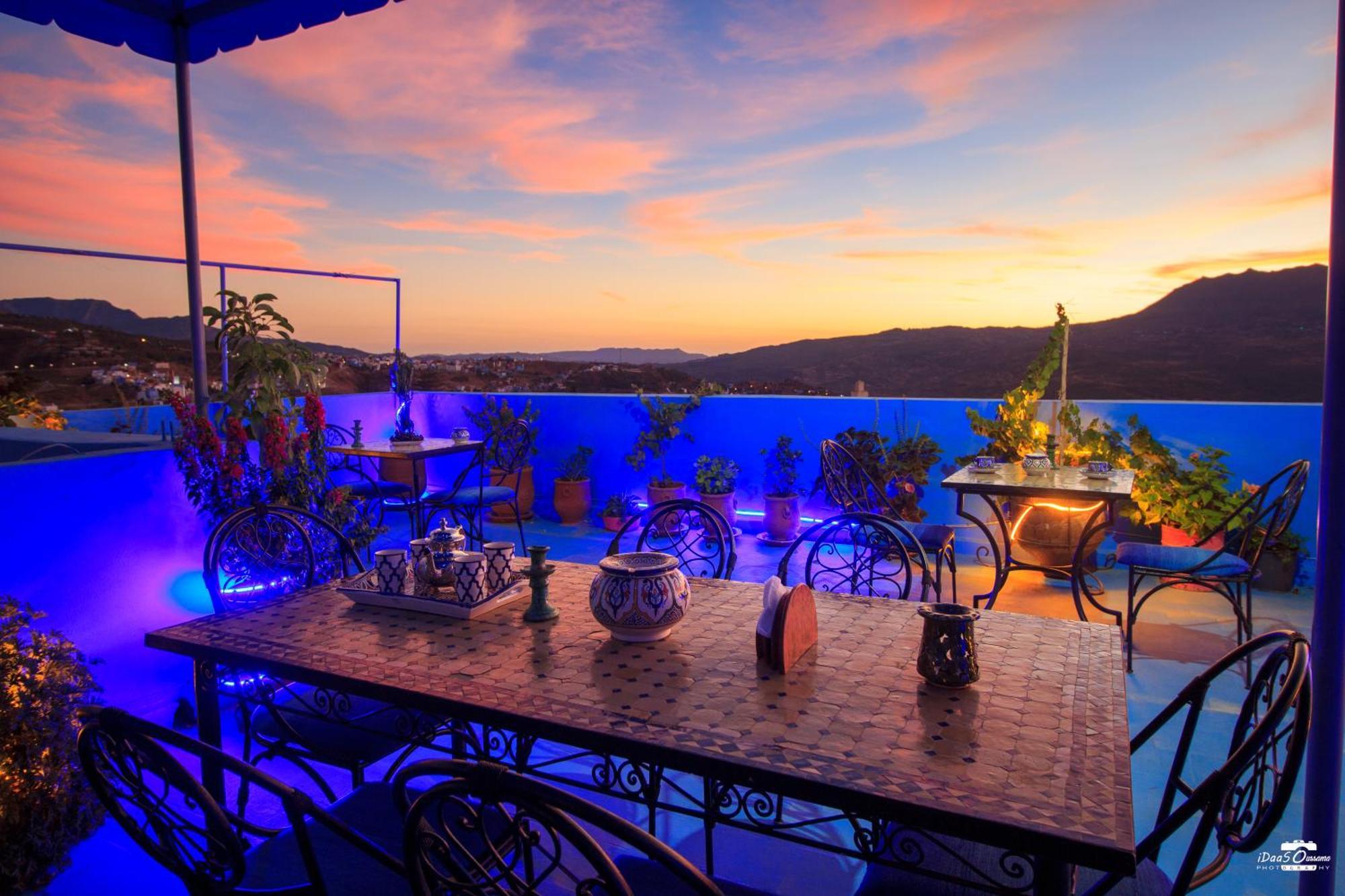 Casa Voyager 'Secret Garden Terrace' Apartment Chefchaouen Luaran gambar