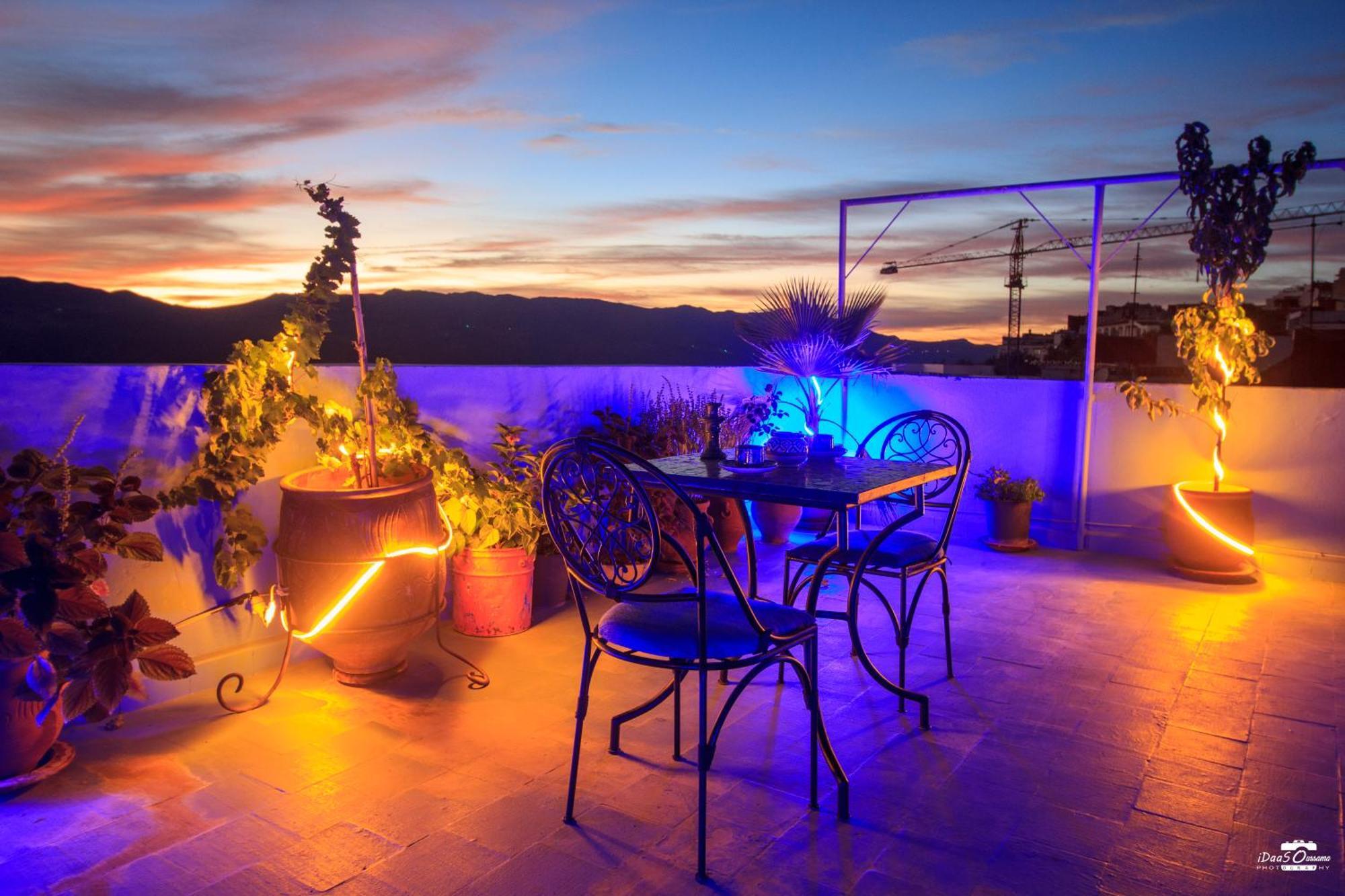 Casa Voyager 'Secret Garden Terrace' Apartment Chefchaouen Luaran gambar